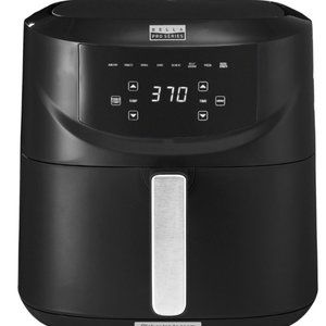 8-qt. Digital Air Fryer with Divided Basket - Black
